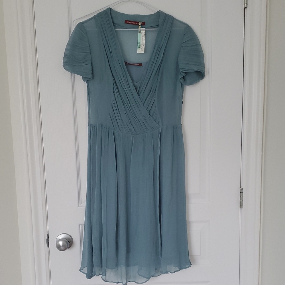 Comptoir des Cotonniers Blue Dress S | Parisian Chic NWT!